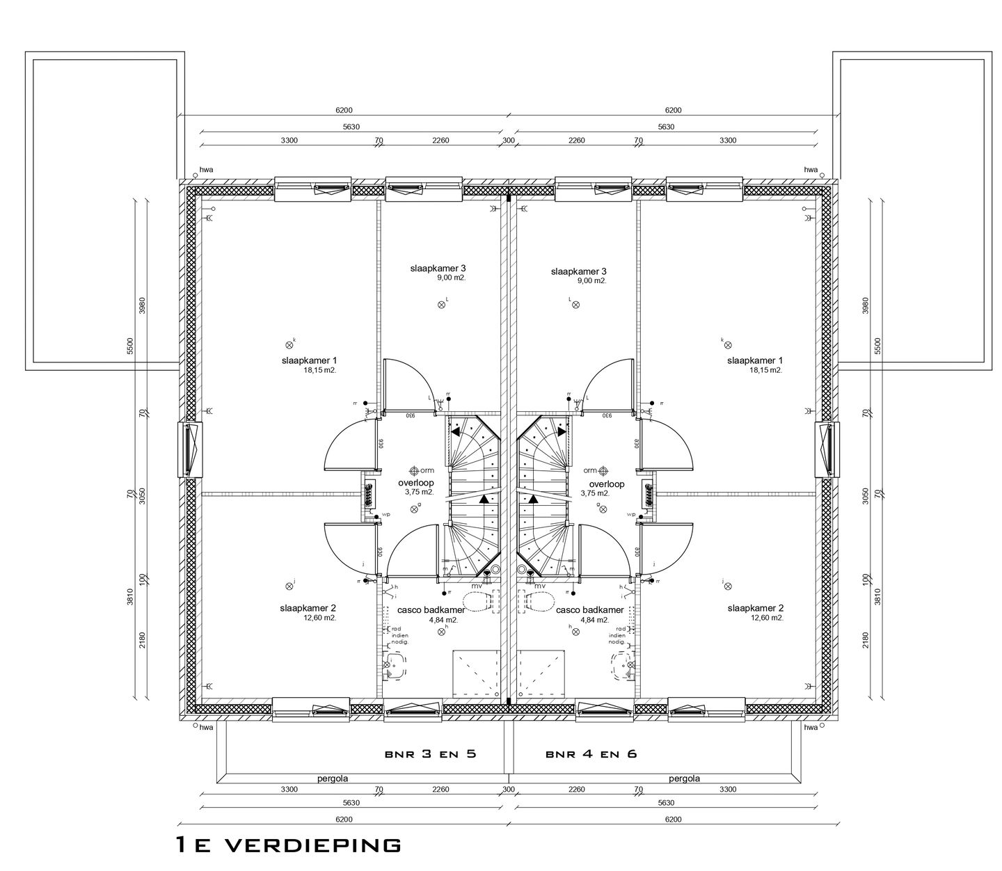 Foto 14 van Twee-onder-een-kapwoning (Bouwnr. 5)