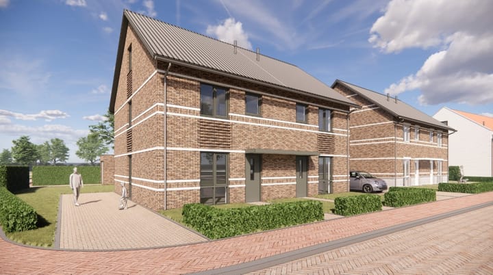 Foto 1 van Twee-onder-een-kapwoning (Bouwnr. 16)