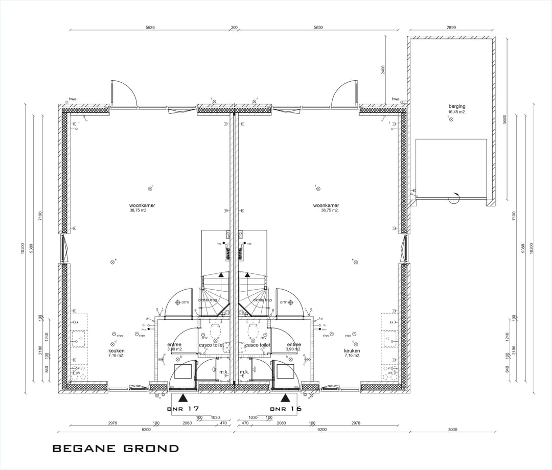 Foto 13 van Twee-onder-een-kapwoning (Bouwnr. 17)