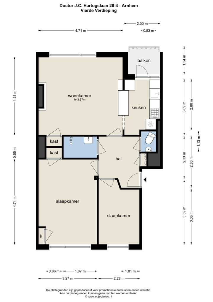 Foto 20 van Dr. J.C. Hartogslaan 28-4