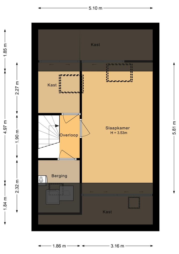Foto 39 van Hammarskjöldstraat 97