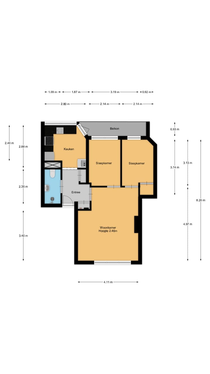 Foto 30 van Saffierstraat 21-B