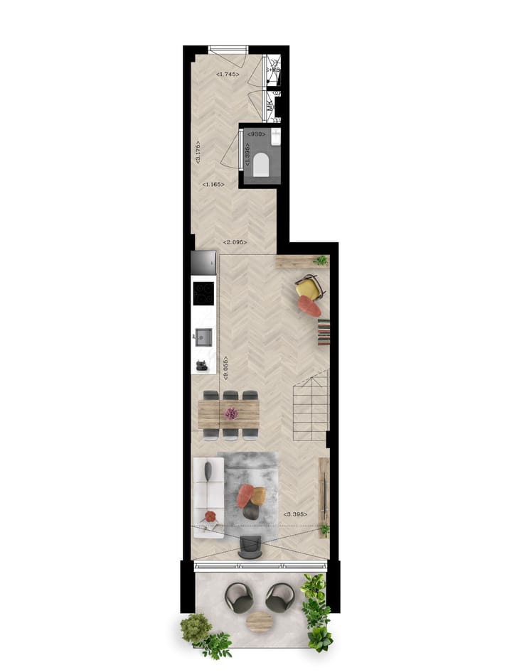 Foto 16 van Atelierwoning (Bouwnr. 0.08)