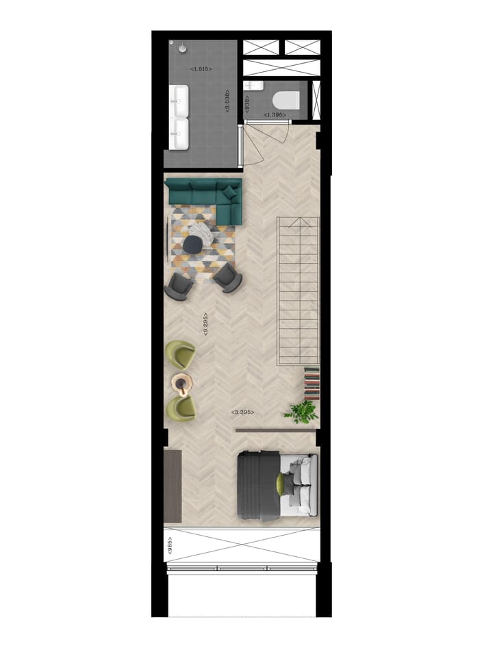 Foto 18 van Atelierwoning (Bouwnr. 0.08)