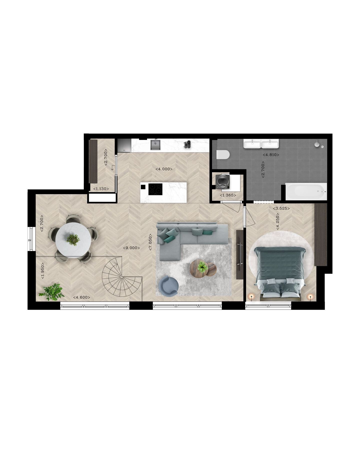 Foto 10 van Penthouse (Bouwnr. 9.05)