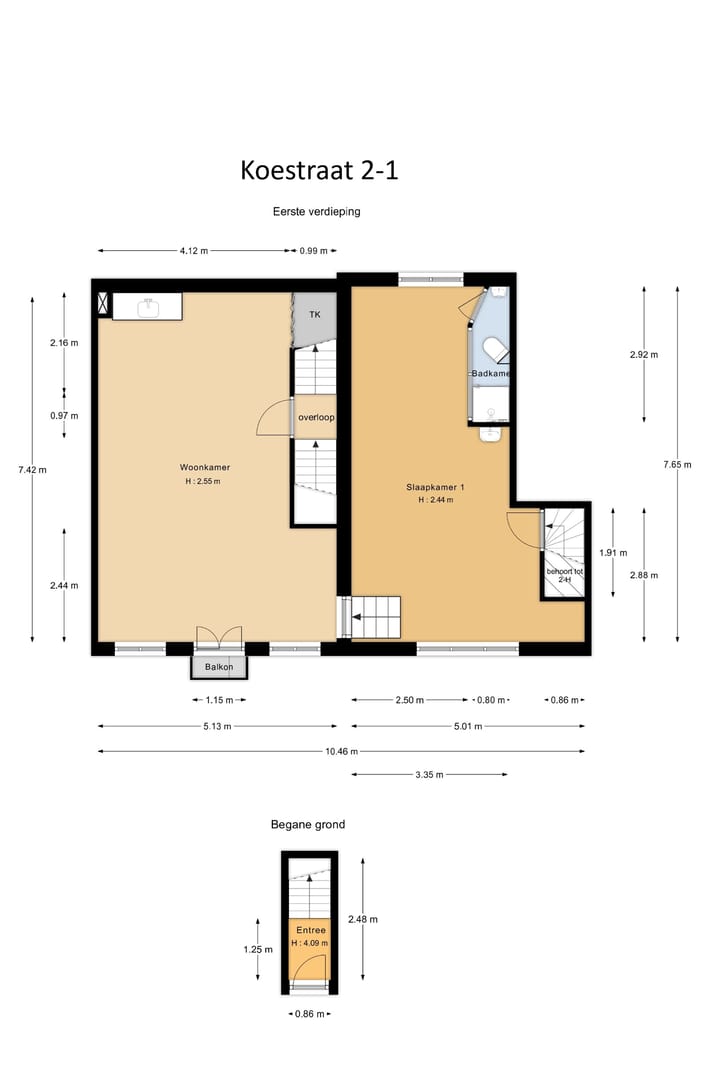 Foto 12 van Koestraat 2-H