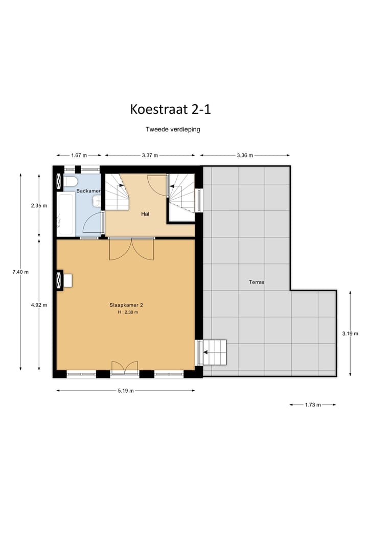 Foto 22 van Koestraat 2-H