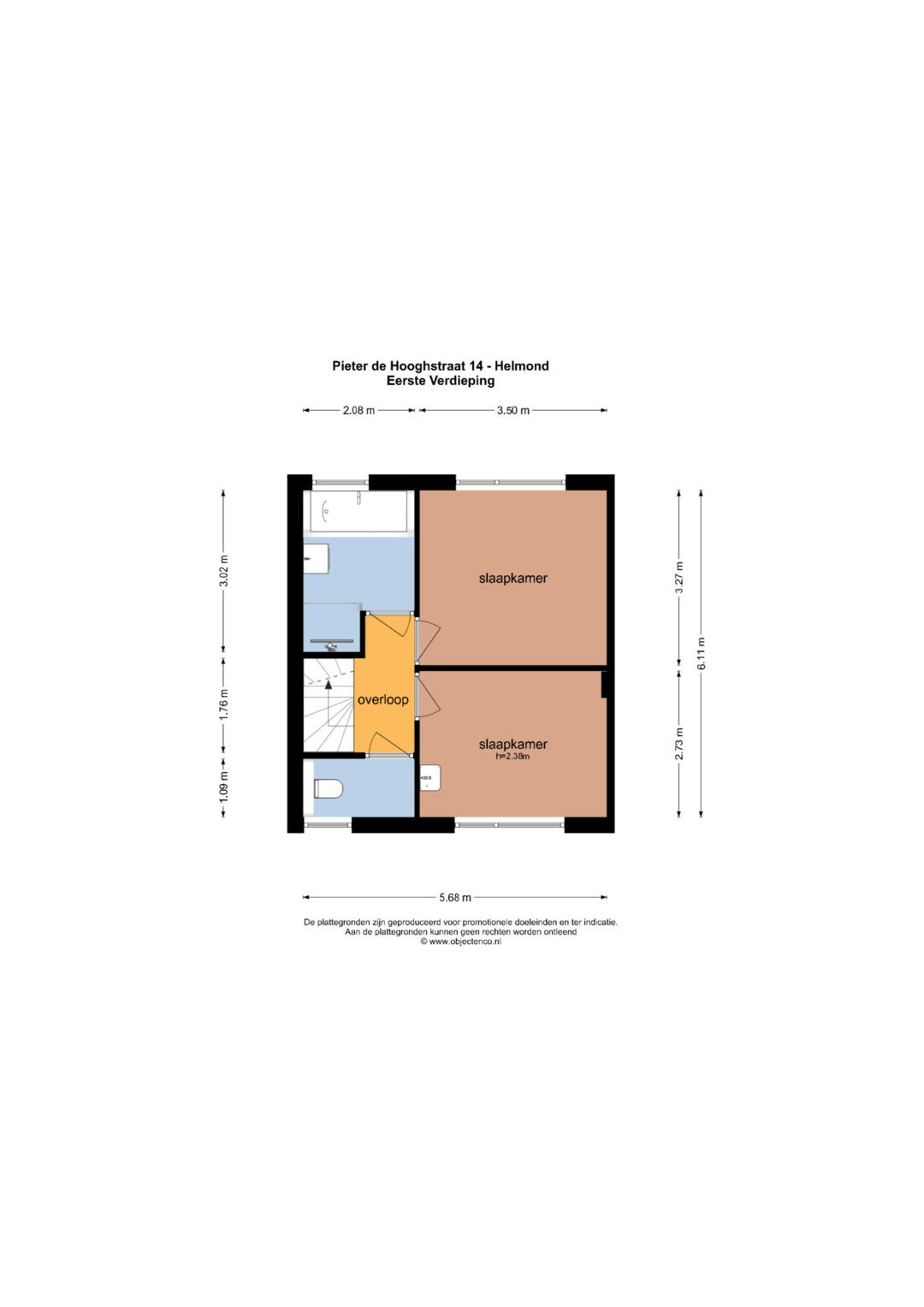 Foto 50 van Pieter de Hooghstraat 14