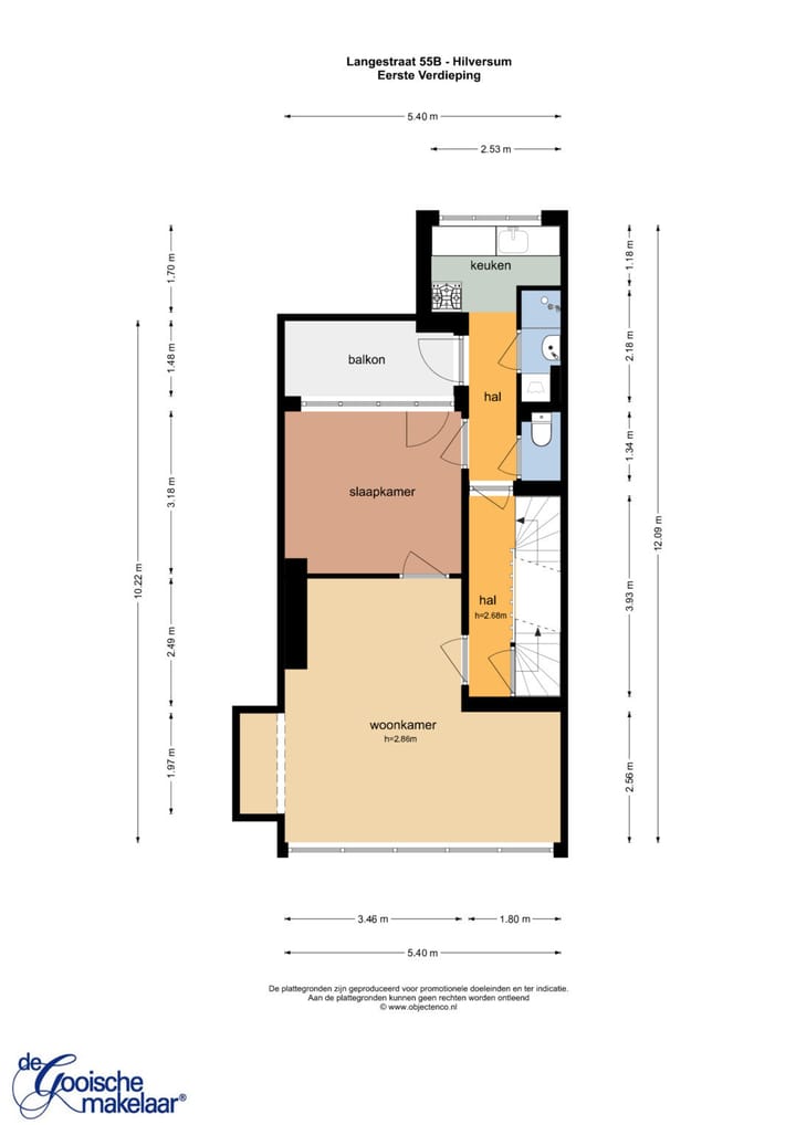 Foto 22 van Langestraat 55-B