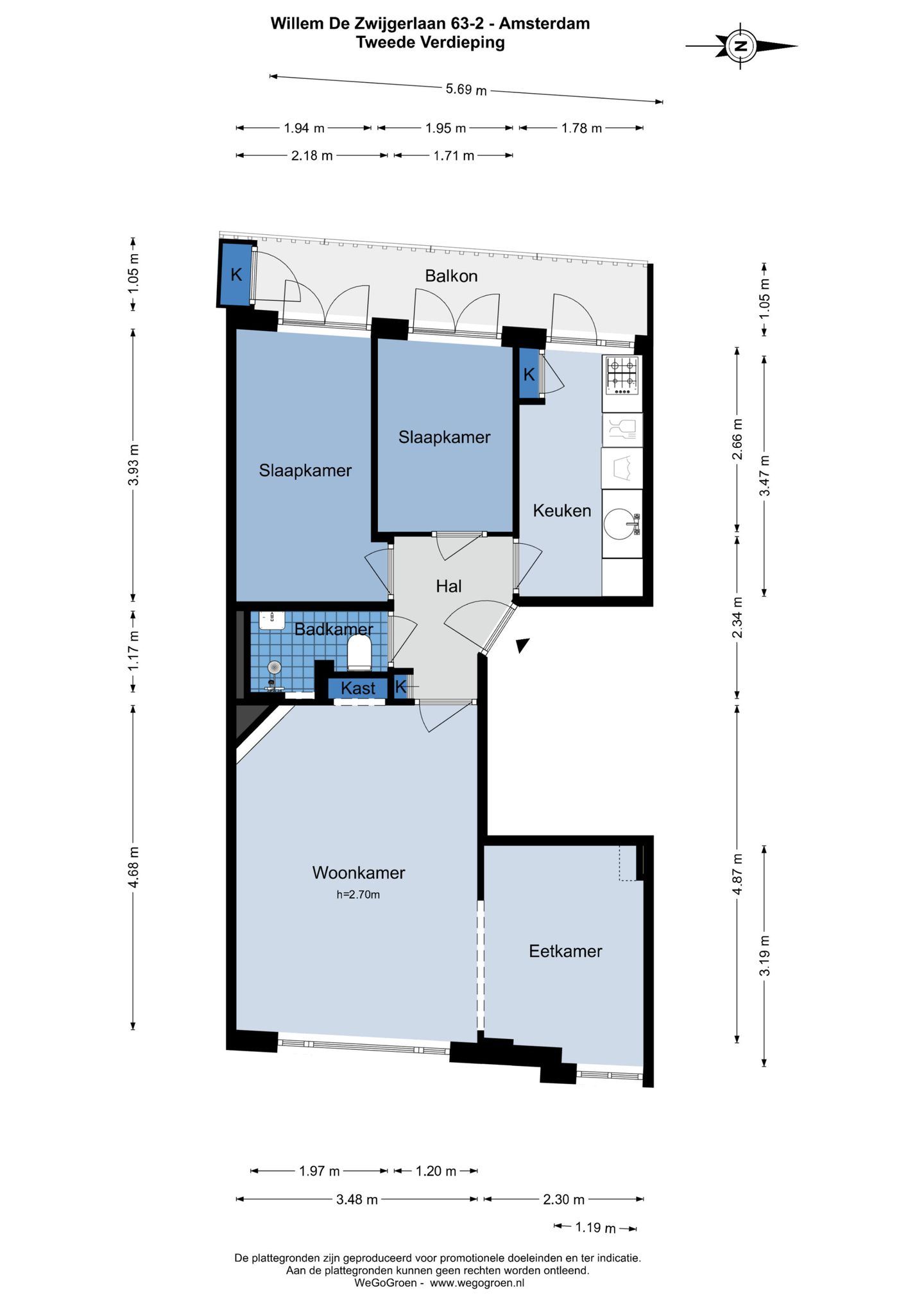 Foto 40 van Willem de Zwijgerlaan 63-2