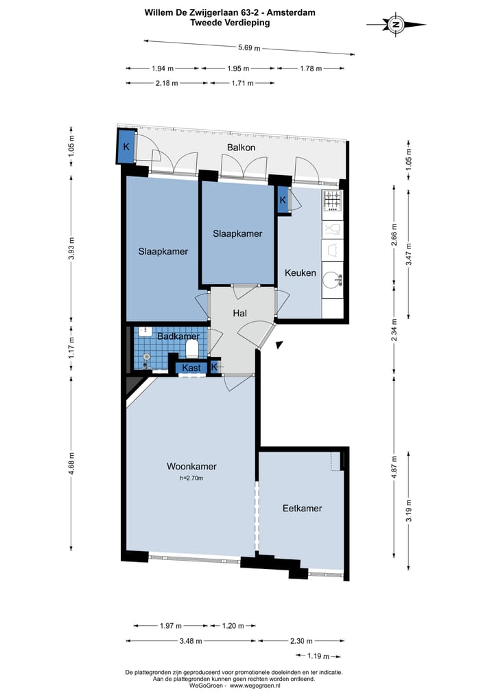 Foto 40 van Willem de Zwijgerlaan 63-2