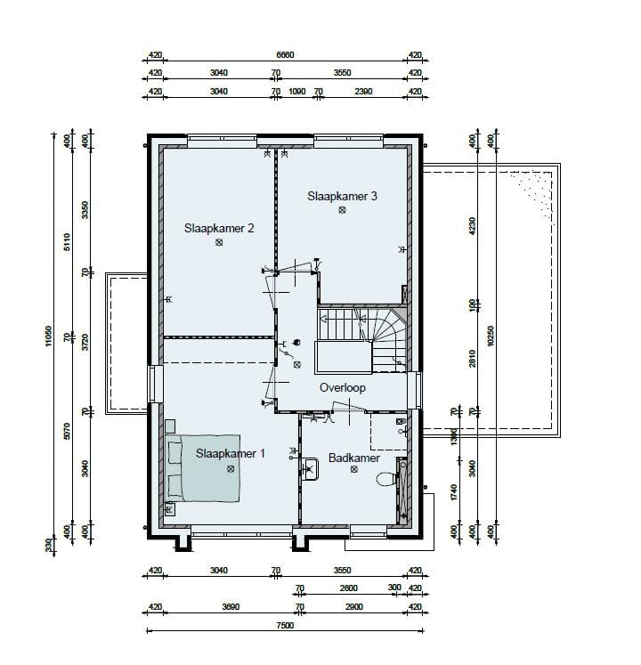 Foto 3 van Vrijstaande woning (Bouwnr. 1)