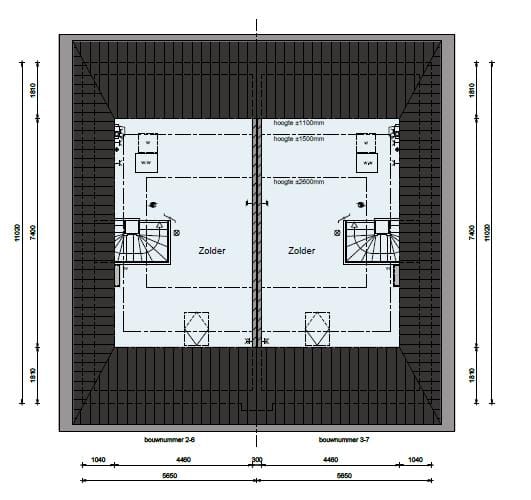 Photo 4 of Twee-onder-een-kapwoning (Bouwnr. 7)