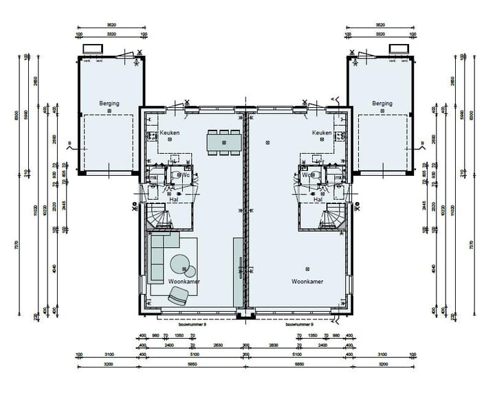Foto 2 van Twee-onder-een-kapwoning (Bouwnr. 9)