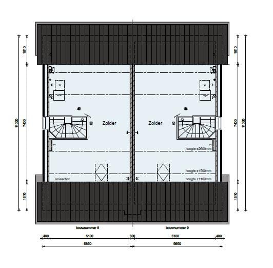 Foto 4 van Twee-onder-een-kapwoning (Bouwnr. 8)