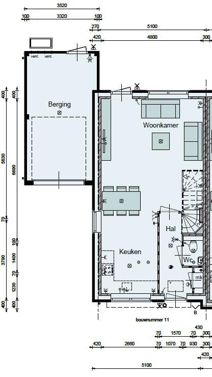 Foto 2 van Hoekwoningen (Bouwnr. 19)