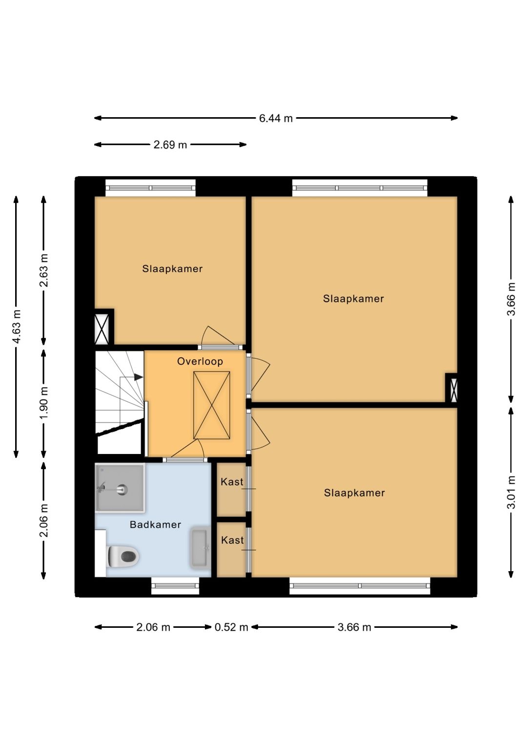 Foto 52 van Saturnusstraat 9