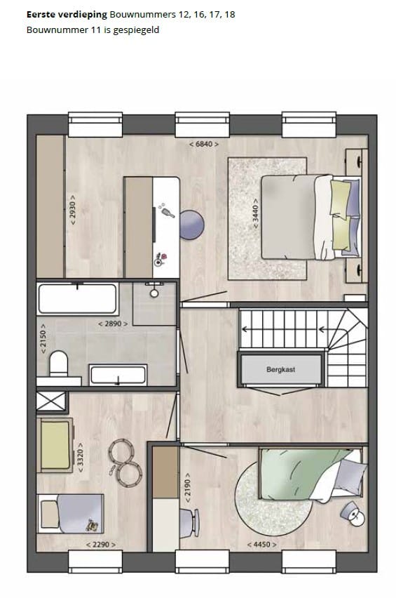 Photo 10 of Herenhuis bouwnummer 16 (Bouwnr. 16)