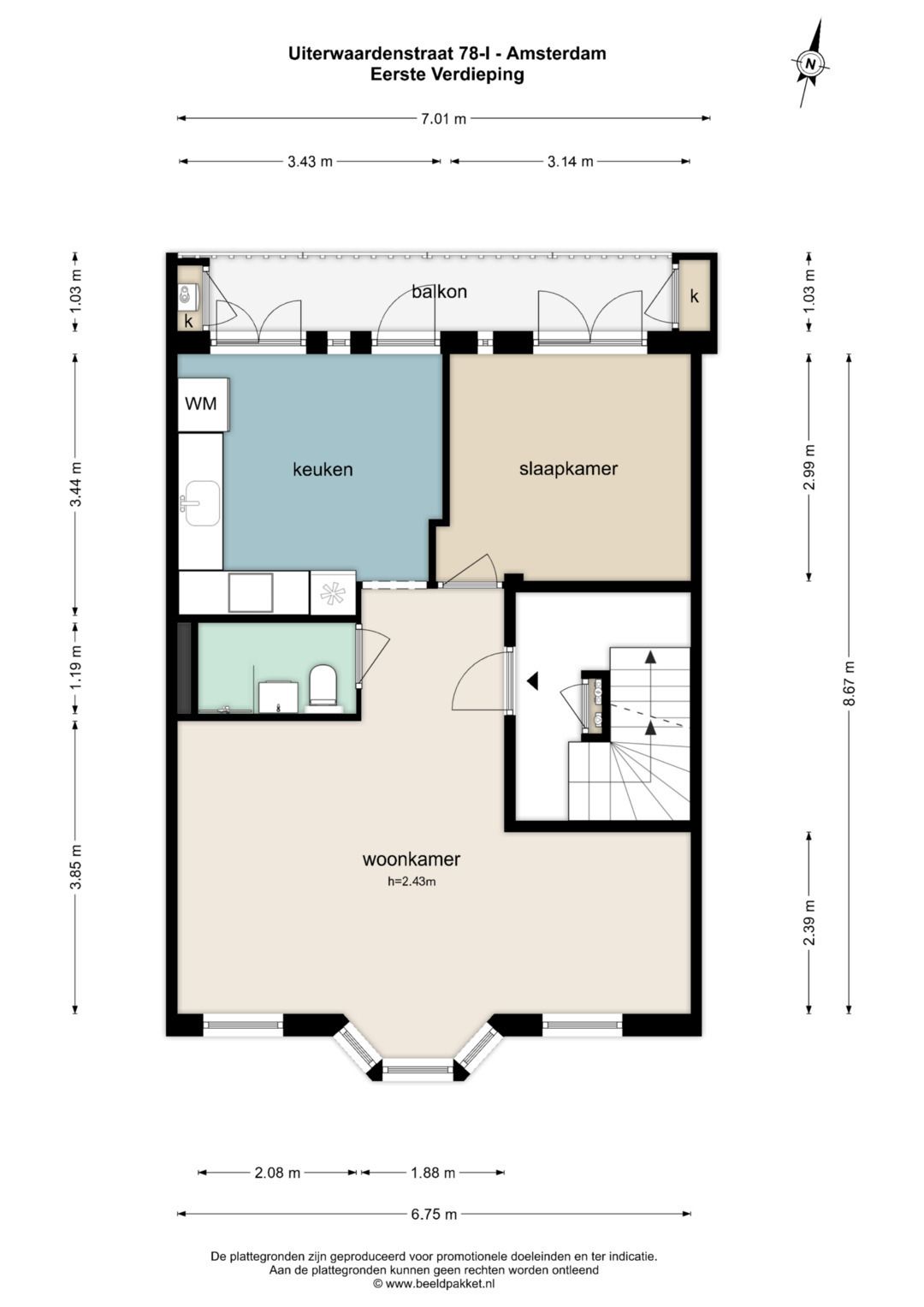 Foto 32 van Uiterwaardenstraat 78-1