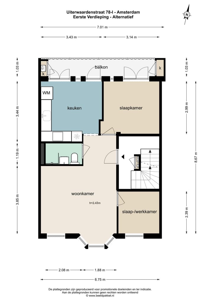 Foto 33 van Uiterwaardenstraat 78-1