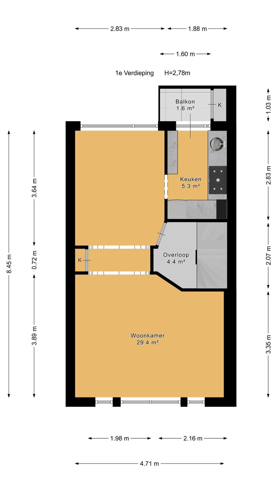 Photo 46 of van der Palmstraat 20