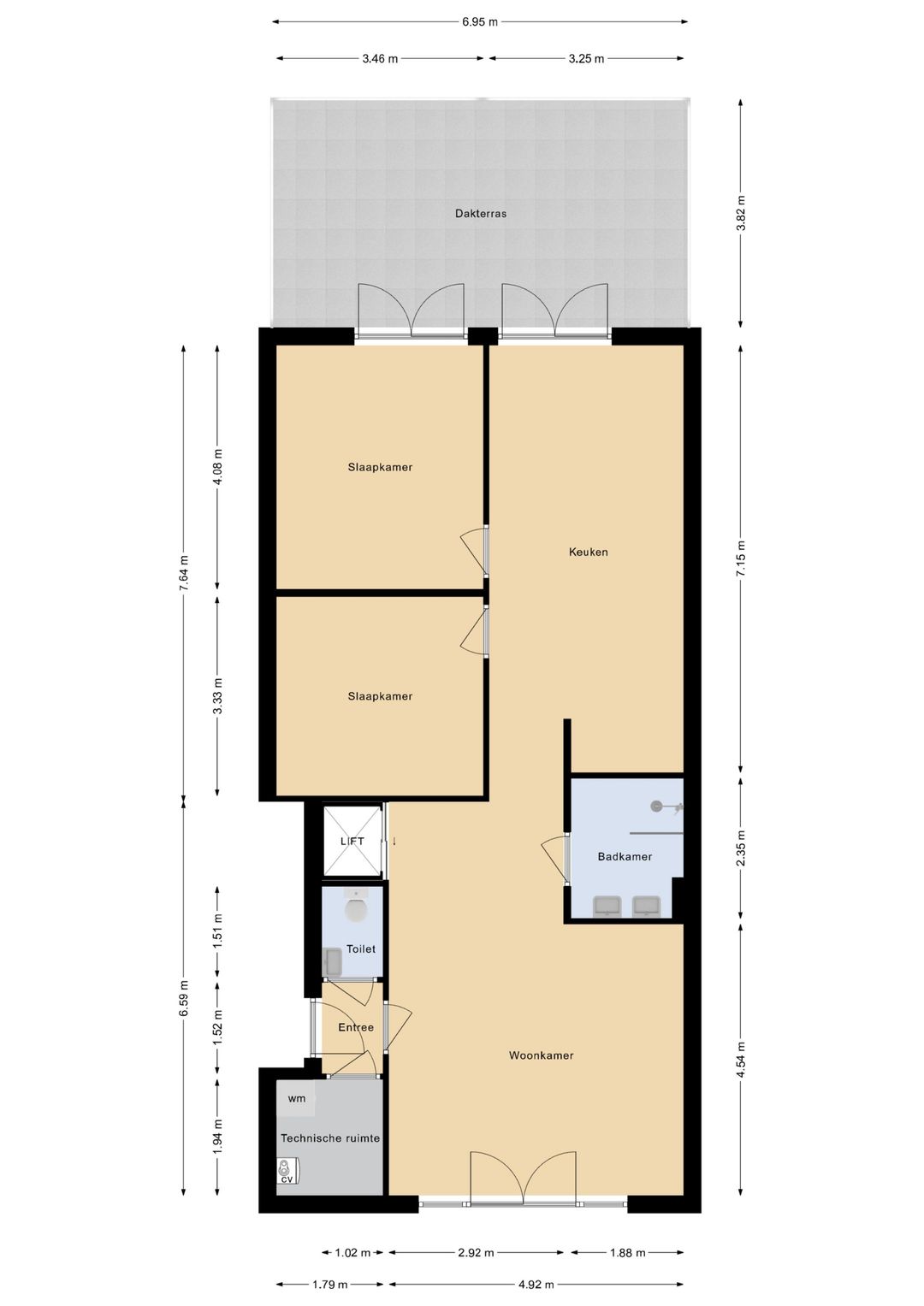 Foto 28 van Deken van Erpstraat 7-K