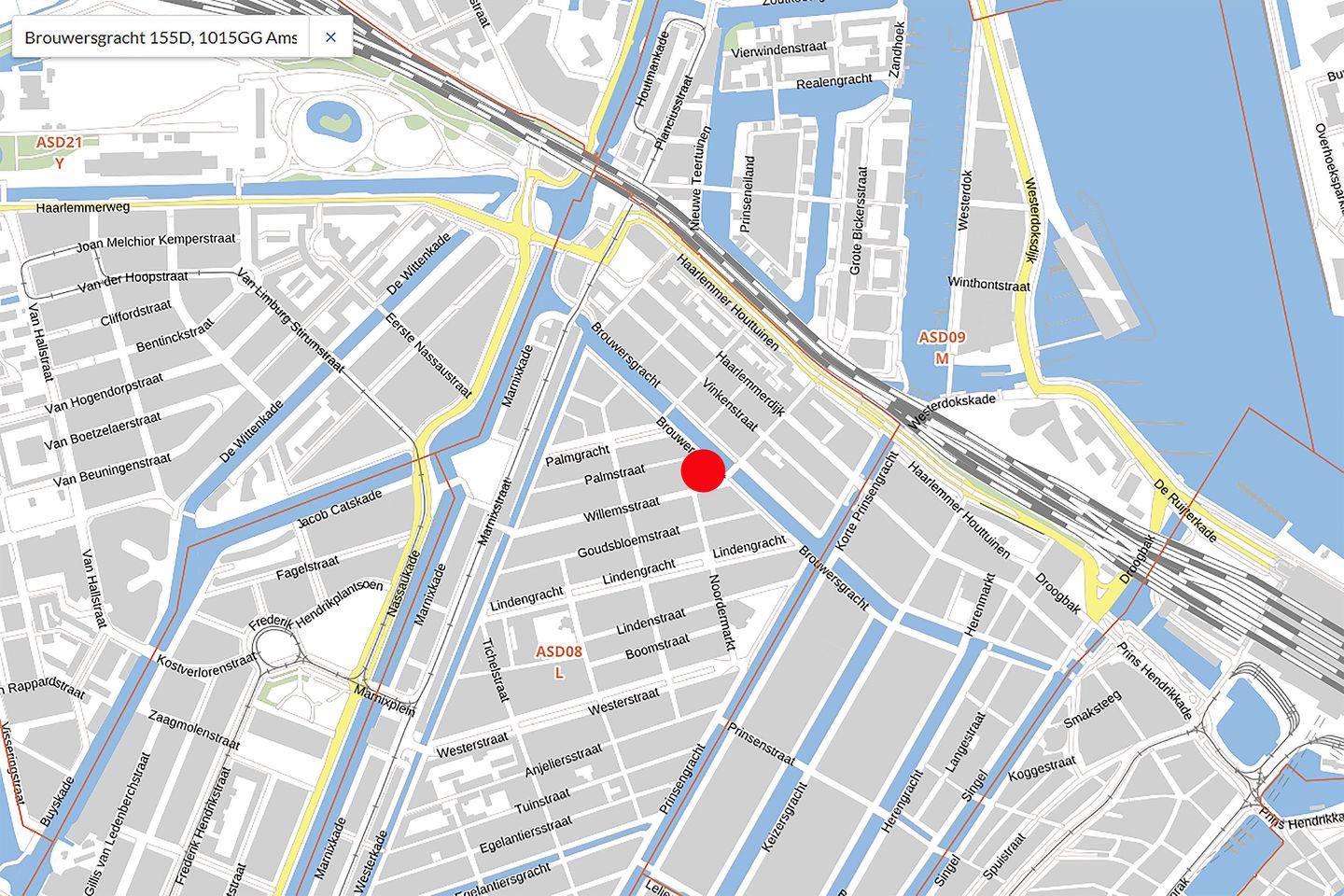 Foto 34 van Brouwersgracht 155-D