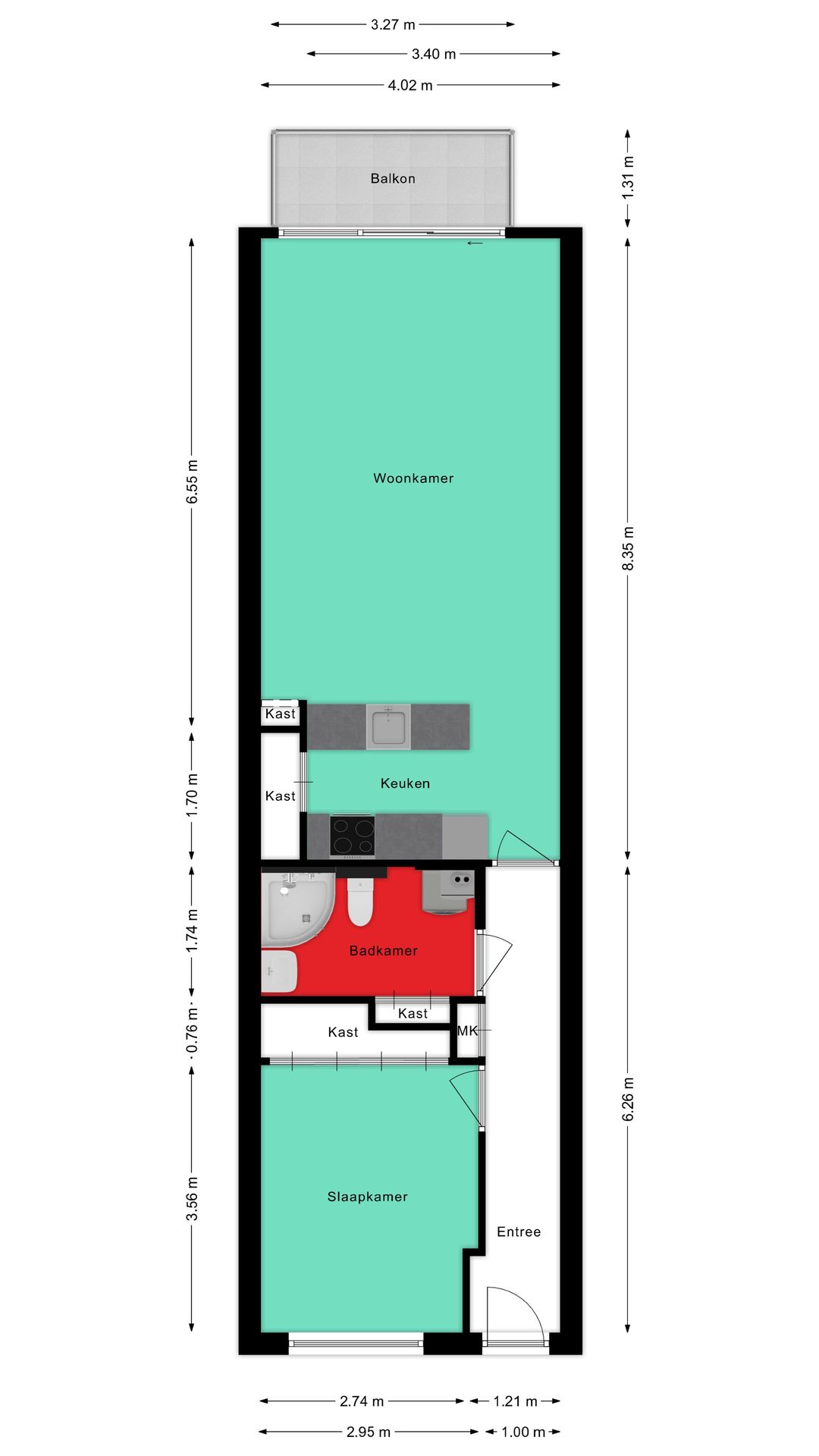 Foto 17 van Nieuwe Hescheweg 76-H