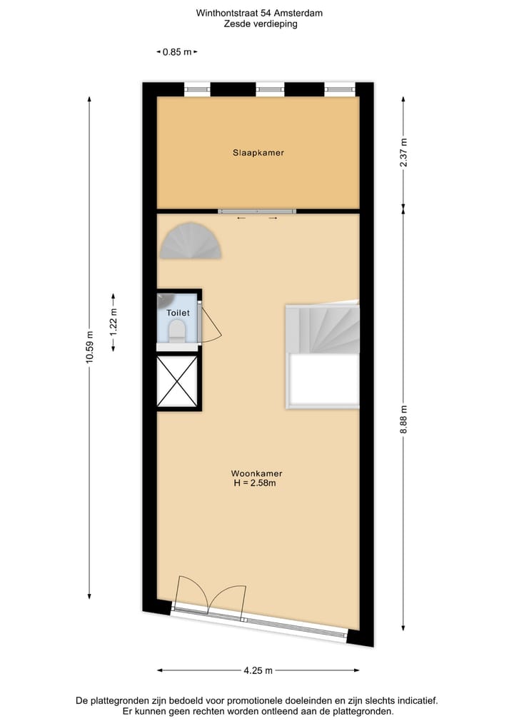 Foto 60 van Winthontstraat 54