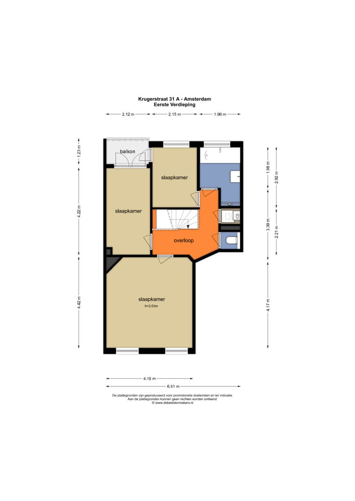 Foto 22 van Krugerstraat 31-A