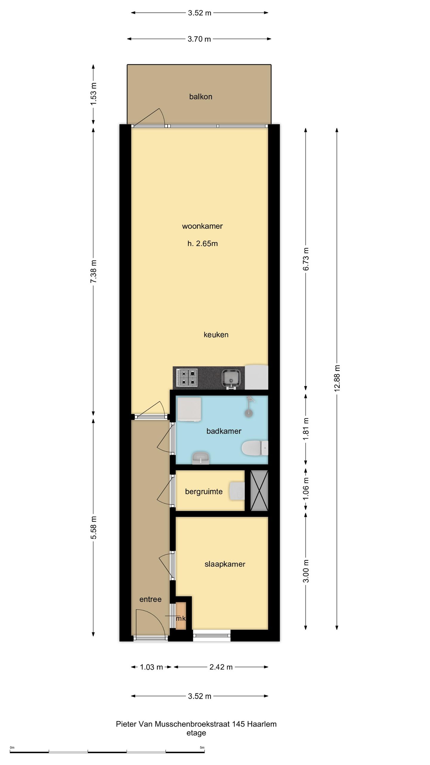 Foto 25 van Pieter van Musschenbroekstraat 145