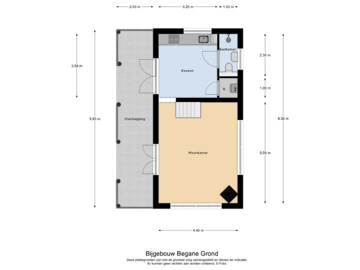 Bijgebouw Begane Grond