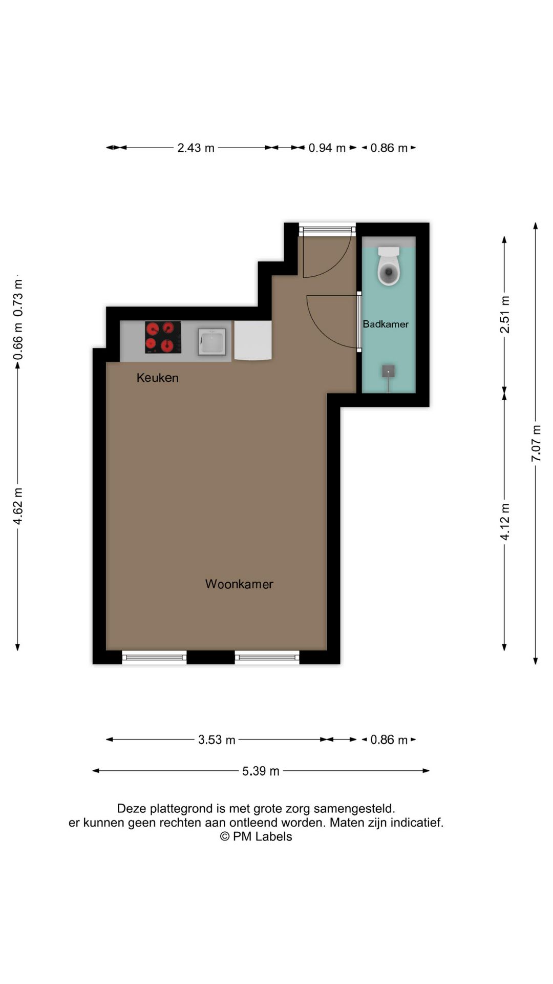 Foto 17 van Kleverlaan 3-F