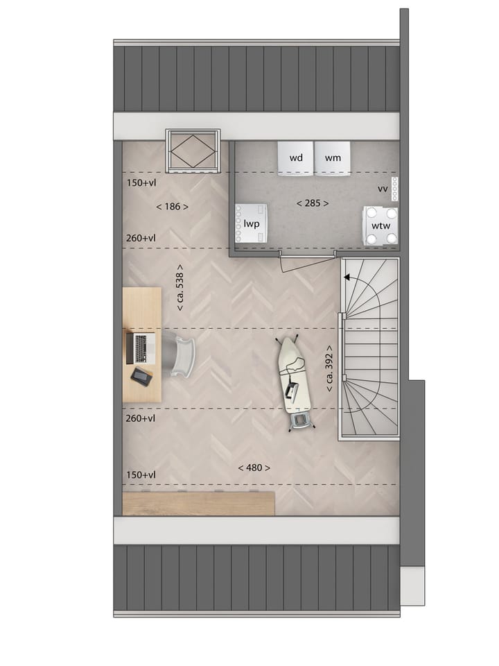 Foto 5 van Rijwoning | Type B (Bouwnr. 10)