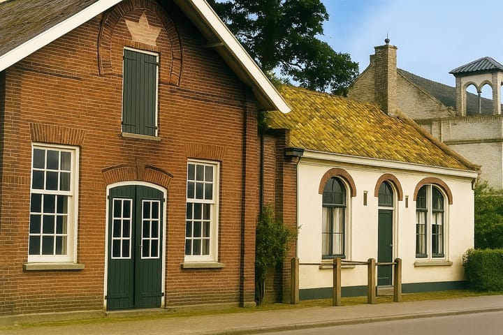 Foto 5 van De Vjeanse Sjoel - Turfveld (Bouwnr. 2)