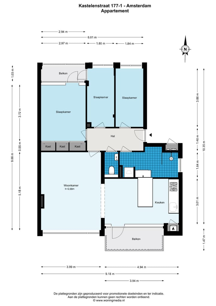 Foto 4 van Kastelenstraat 177-1