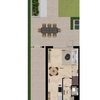 Photo 5 of Startersboerderijwoning Hoekwoning | Type F (Bouwnr. 1)