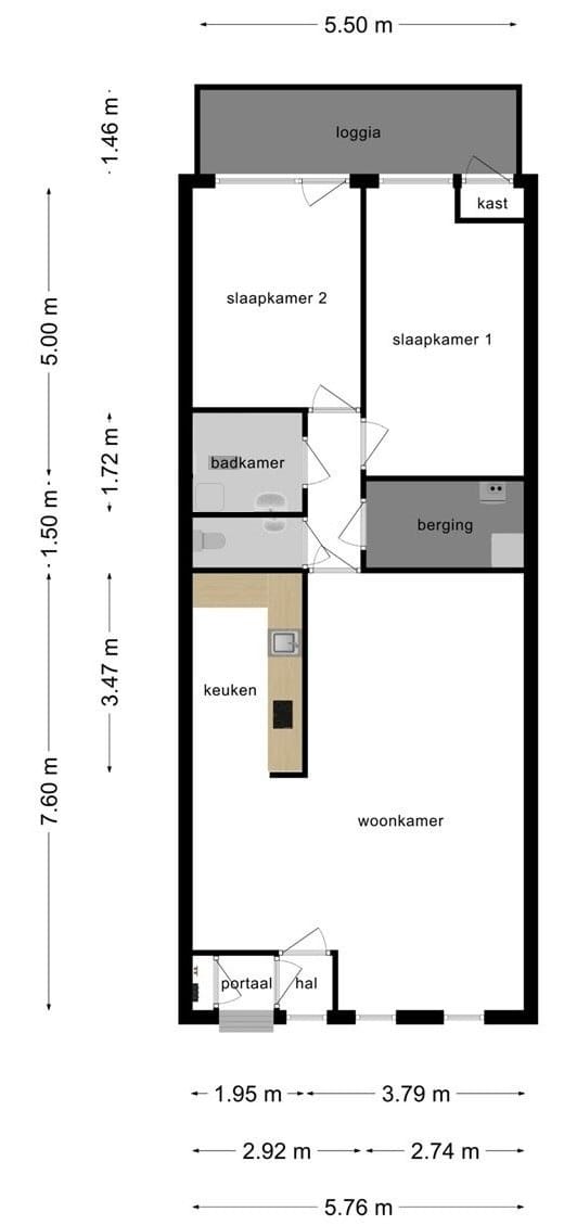 Foto 9 van Volksplein 87-A