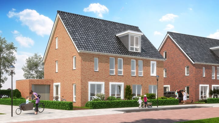 Foto 5 van Twee-onder-een-kap kavels (Bouwnr. 23)