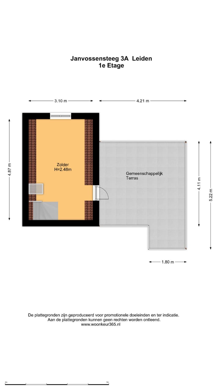 Foto 31 van Janvossensteeg 3-A