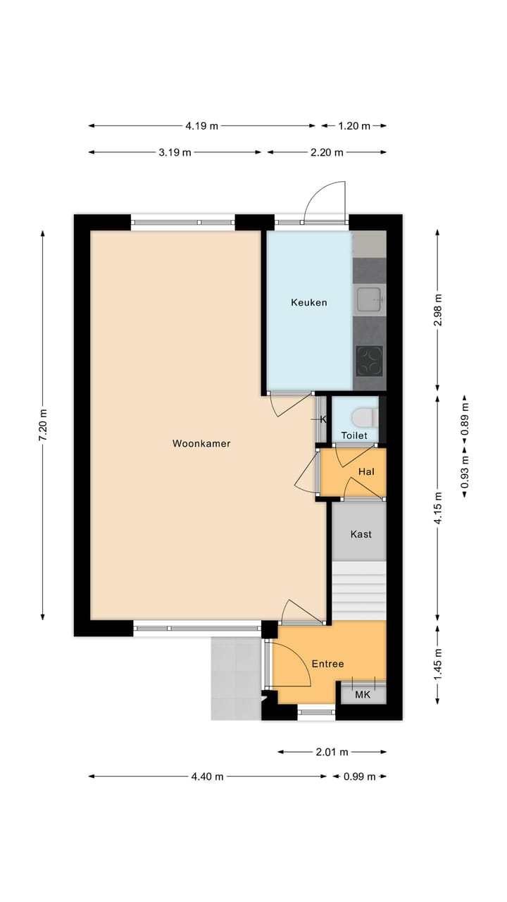 Foto 28 van Vechtstraat 28