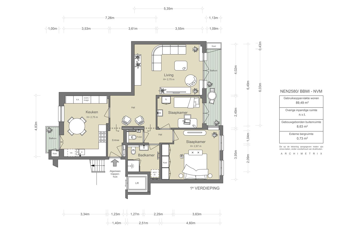 Foto 35 van Courbetstraat 11-1