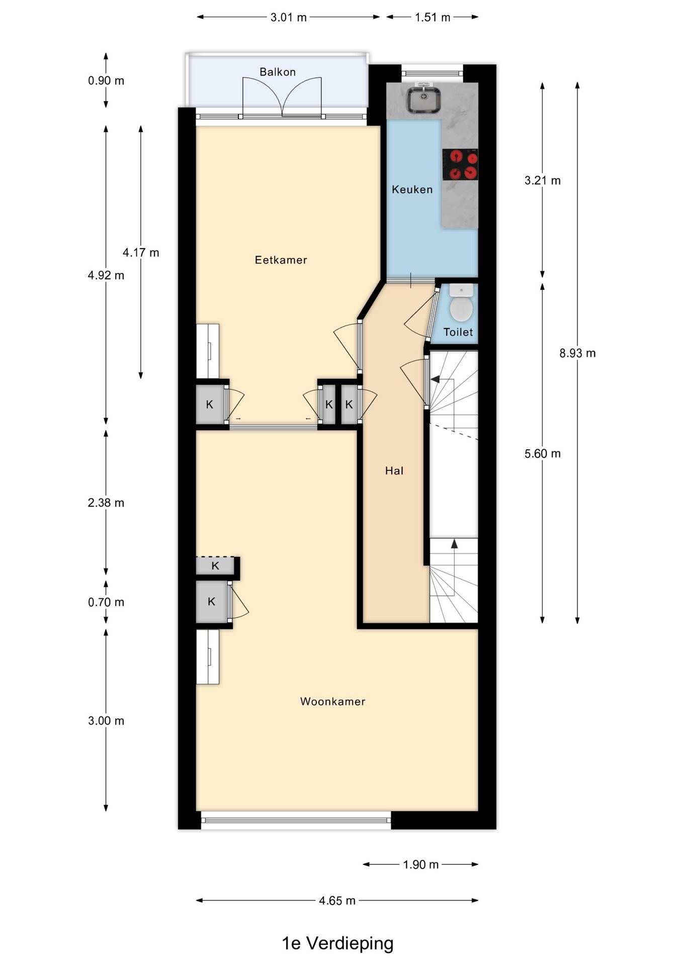 Foto 39 van Donker Curtiusstraat 12-B01