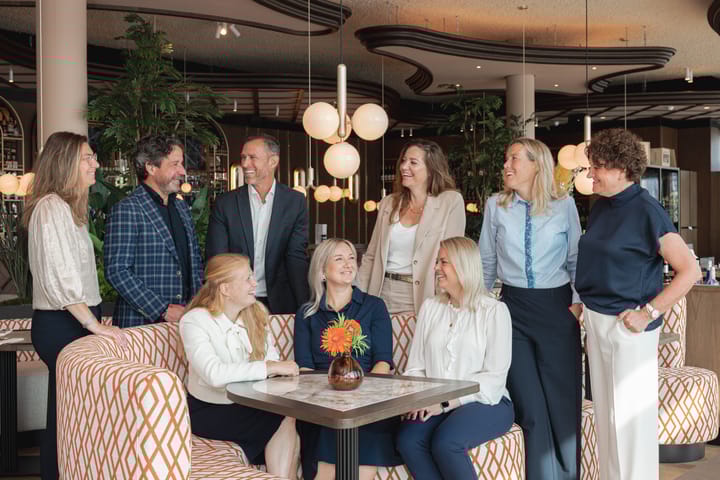 Een promotiefoto voor op kantoor