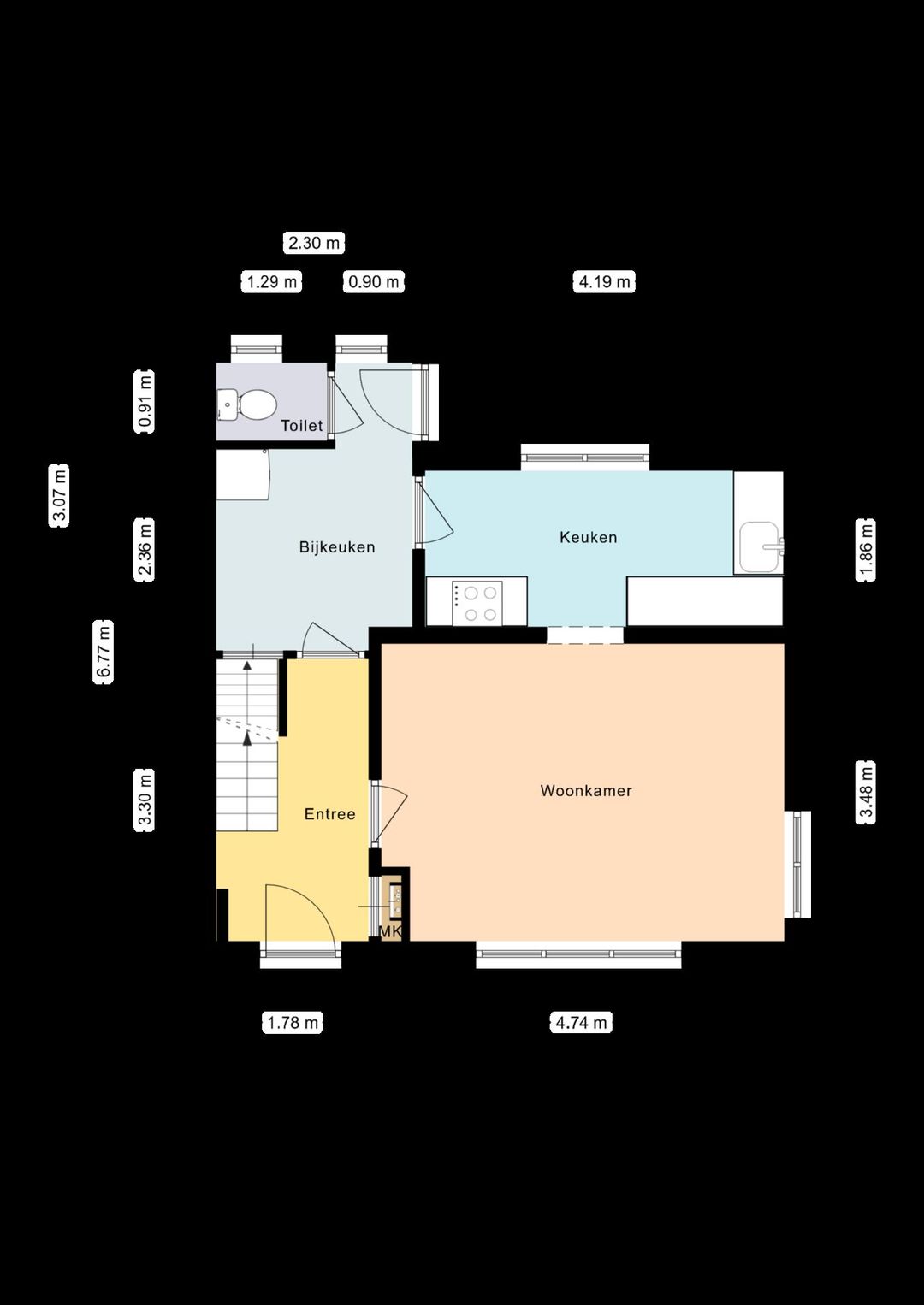 Foto 47 van Meester Vrijburgstraat 11