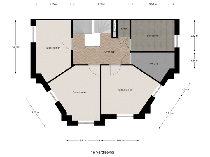 1e Verdieping