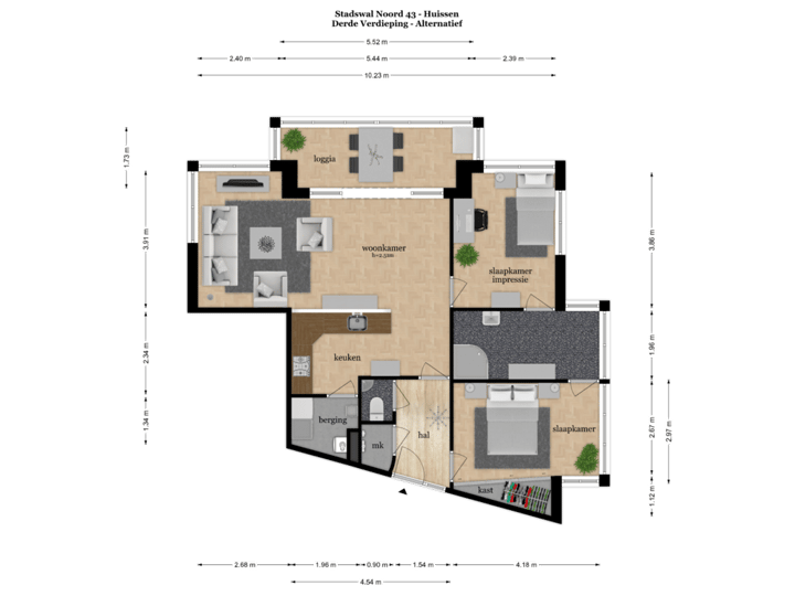 DERDE VERDIEPING - ALTERNATIEF