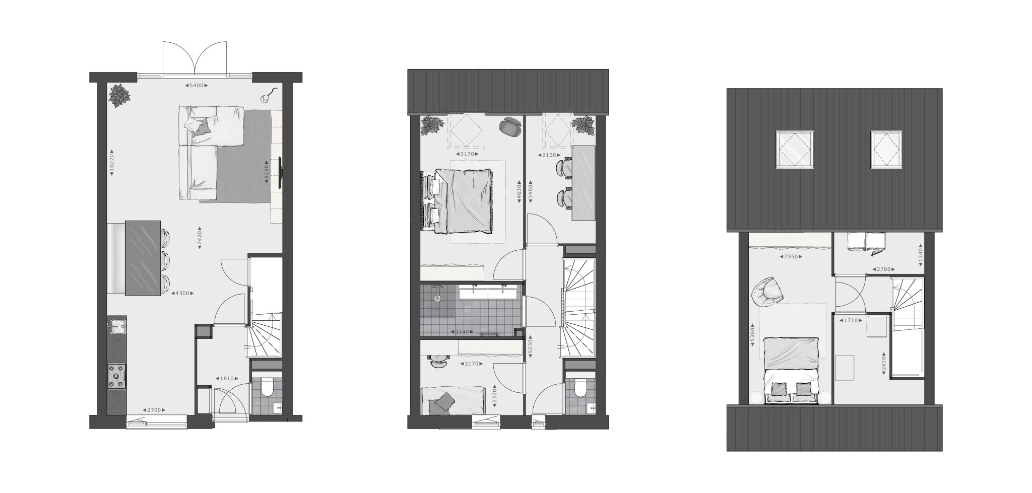 Foto 3 van Tussenwoning (Bouwnr. 47)