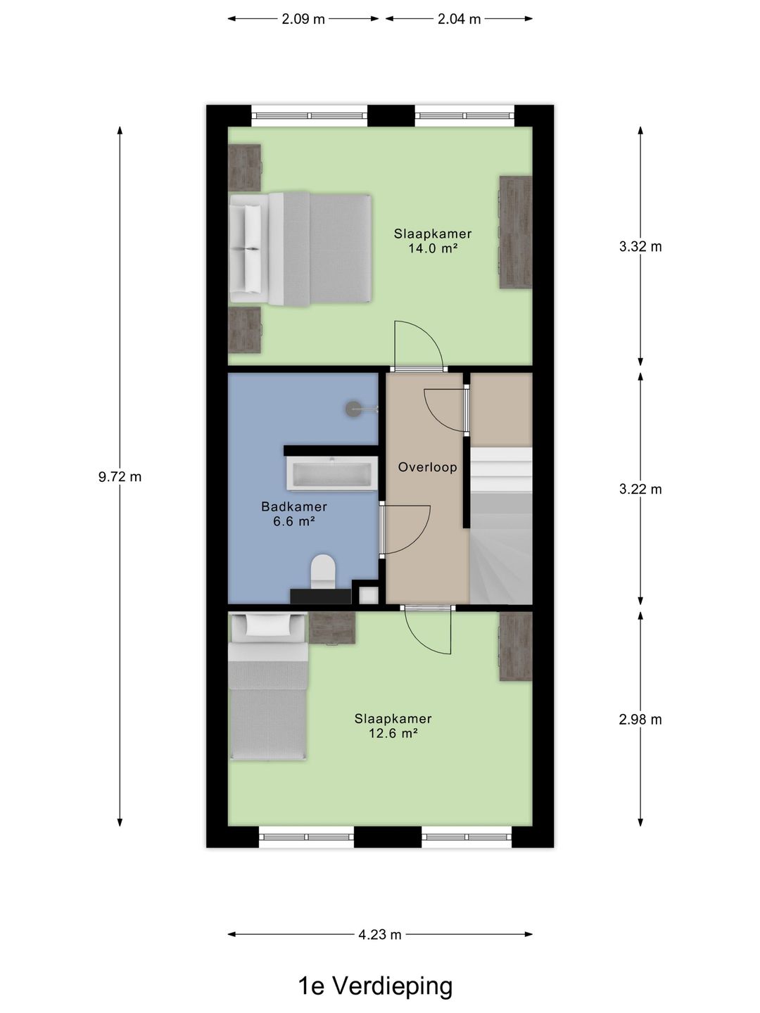 Foto 46 van Albert Schweitzerstraat 58