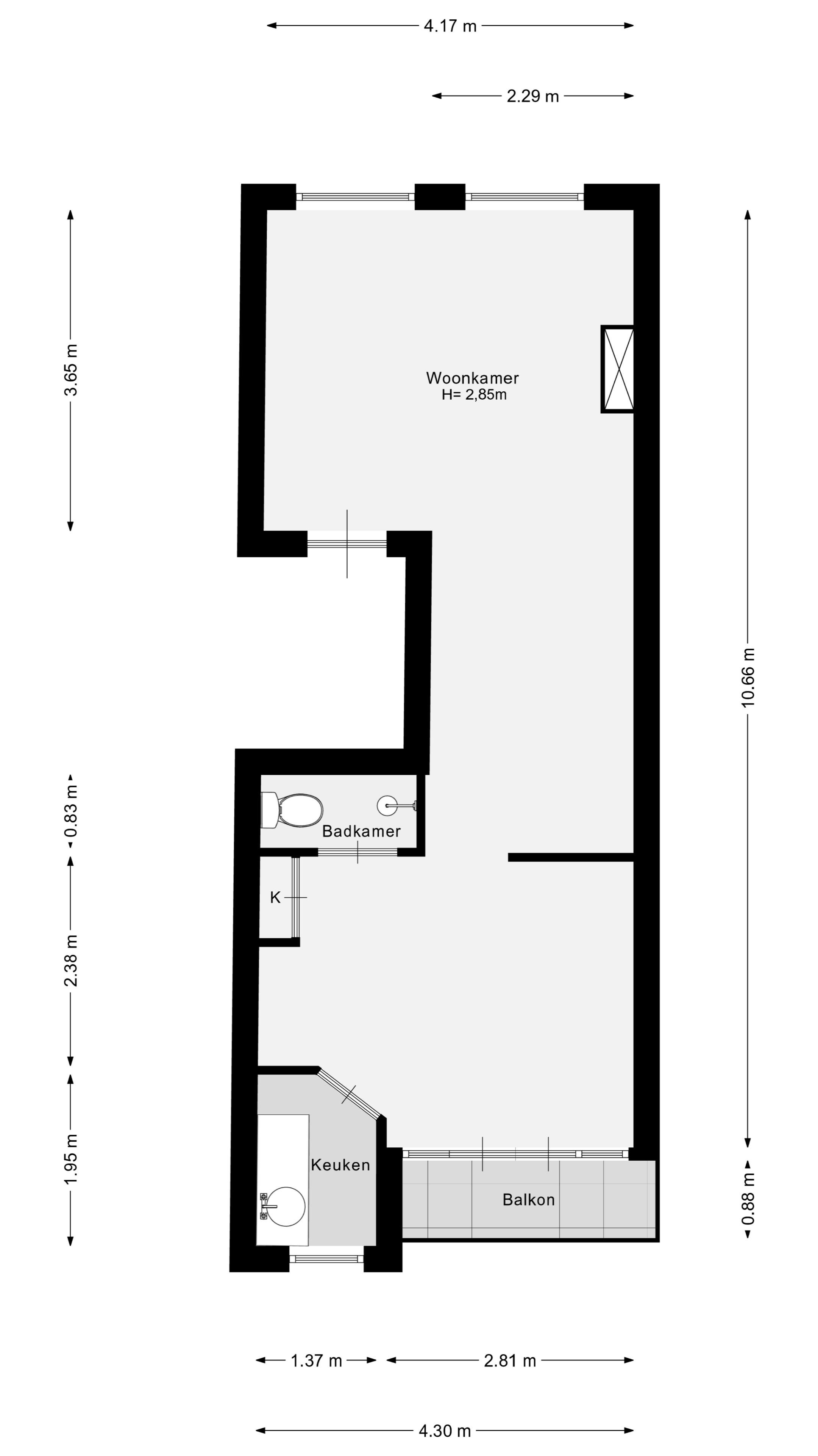 Foto 15 van Soetendaalsekade 43-02